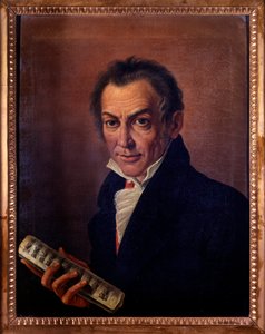 Porträt von Nicola Antonio Zingarelli, italienischer Komponist und Organist. ca. 1800