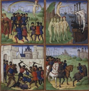 Illustration für das Epos Die Aeneis von Virgil, 1450-1499