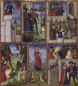 Illustration für das Epos Die Aeneis von Virgil, 1450-1499