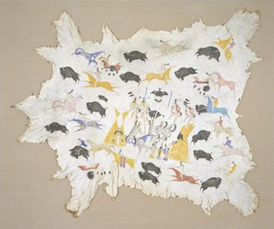 Szenen aus dem Leben der Plains-Indianer, ca. 1880