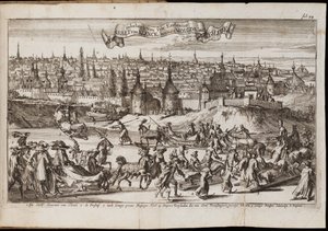 Wologda aus: Historisch Verhael, oder Beschreibung der Reise, 1677
