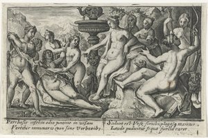 Diana und Callisto von Crispijn van de Passe (I)