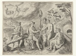 Das Urteil des Paris von Crispijn van de Passe (I)
