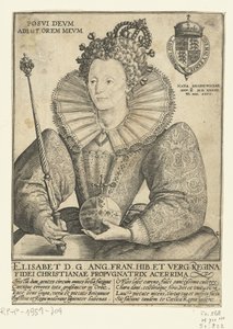 Porträt von Elizabeth I. Tudor, Halbfigur