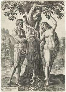 Sündenfall von Crispijn van de Passe (I)