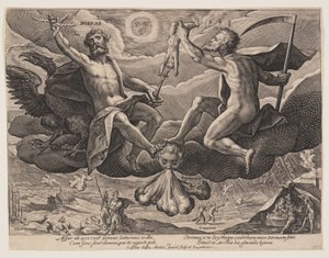 Boreas, aus Die Winde