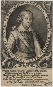 Henry Frederick, Prinz von Wales von Crispijn van de Passe I