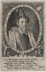 Jakob I., König von England von Crispijn van de Passe I