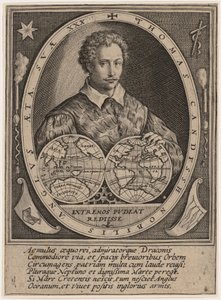 Thomas Cavendish von Crispijn van de Passe I