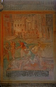 Martyrium und Verstümmelung verschiedener Heiliger