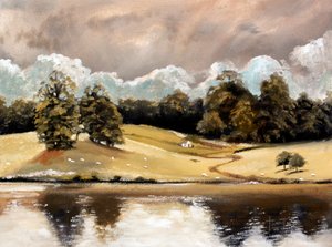 Freude des Lichts, nahe Leeds Castle von Cruz Jurado Traverso