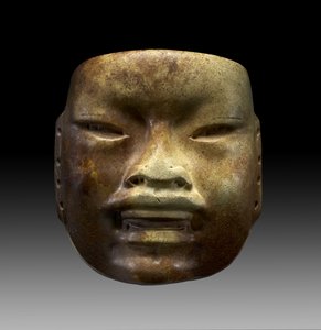 Maske von Culture Olmec