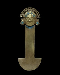 Tumi-Messer, 800-1375 n. Chr. von Culture Sicán