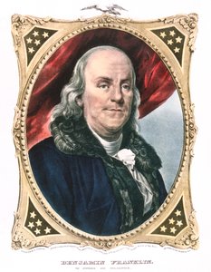 Benjamin Franklin, amerikanischer Staatsmann, Drucker und Wissenschaftler