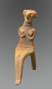 Figur einer sitzenden Frau, 1800 v. Chr.