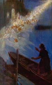 Die legendäre Weihe der Westminster Abbey, Die Vision des Fischers von Cyrus Cuneo