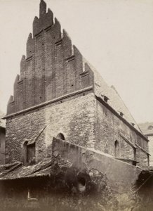Die Altneusynagoge, ca. 1875