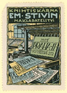 Em Stivin Druck- und Verlagshaus, Prag von Czech School