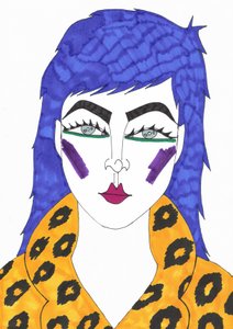 Blaue Haare, 2018