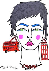 Londoner Mädchen