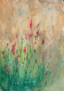 Lebendiges Blumenabstrakt