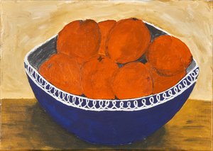 Rustikales oranges Stillleben von Dale Hefer & Family