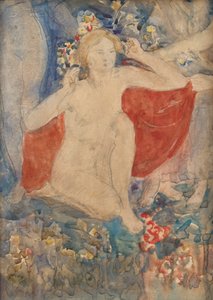 Studie für Dekoration für den Frühling: Die erwachende Erde, ca. 1924