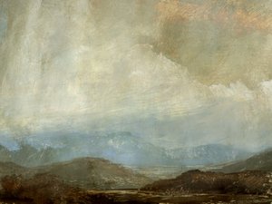 Dramatische Berglandschaft