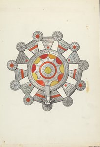Geschnittener Zinn-Kerzenhalter