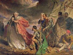 Lear und Cordelia, ca. 1843