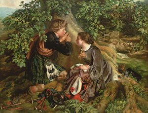 Schottische Liebende, 1863