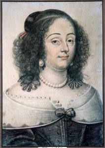 Porträt einer Frau, 1640 von Daniel Dumonstier