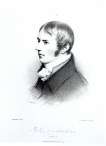 John Constable im Alter von 20 Jahren, graviert von Thomas Herbert Maguire von Daniel Gardner