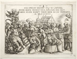 Illustration zu Sprüche XI Die Kornhorter