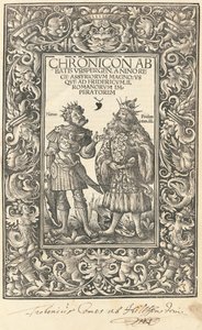 Chronik des Abtes von Urspergen von Daniel Hopfer and Burchardus Biberacensis, Provost of Ursperg