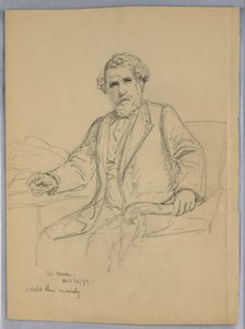 Zeichnung, Charles J. Martin für den 20. Dezember 1878 von Daniel Huntington