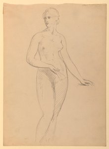Zeichnung, Frau Henry Schieffelin, S, 1881 von Daniel Huntington