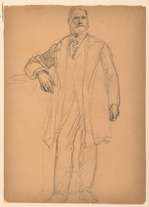 Zeichnung, Präsident Chester Alan Ar, Juni 1886 von Daniel Huntington