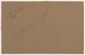 Studien der rechten Hand, 1850-60 von Daniel Huntington