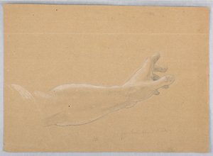 Studie für "Frühe Christia", 1839–40 von Daniel Huntington