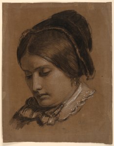 Die Frau des Künstlers Sophie, 1853 von Daniel Huntington