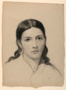 Die Frau des Künstlers Sophie, 1853 von Daniel Huntington