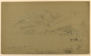 Landschaftsskizze, Mount Desert, Maine