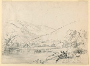 Mount Washington vom Ellis River, Blick nach Norden von Daniel Huntington