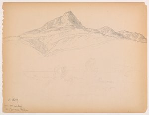 Mt. Chocorua vom Chocorua House von Daniel Huntington