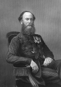 Oberst Brownrigg, britischer Soldat, 1857