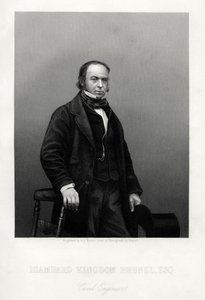 Isambard Kingdom Brunel, britischer Ingenieur, ca. 1880 von Daniel John Pound