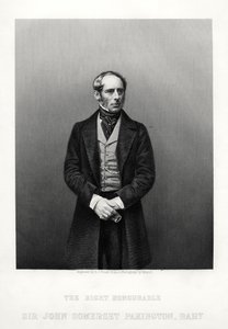 John Somerset Pakington, 1. Baron Hampton, englischer Politiker, ca. 1880