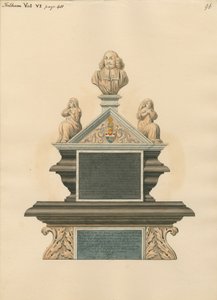 Denkmal für James Smith und Sarah Smith, seine Frau von Daniel Lysons