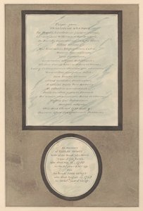 Gedenkstätten für Francis Wilkson und John und Eluzay Hewitt aus der Kirche von Feltham von Daniel Lysons